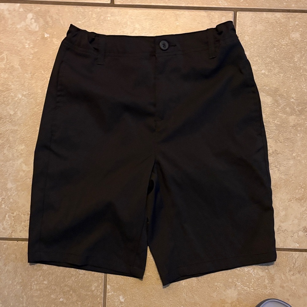 Classic Kid’s Black Bermuda Shorts